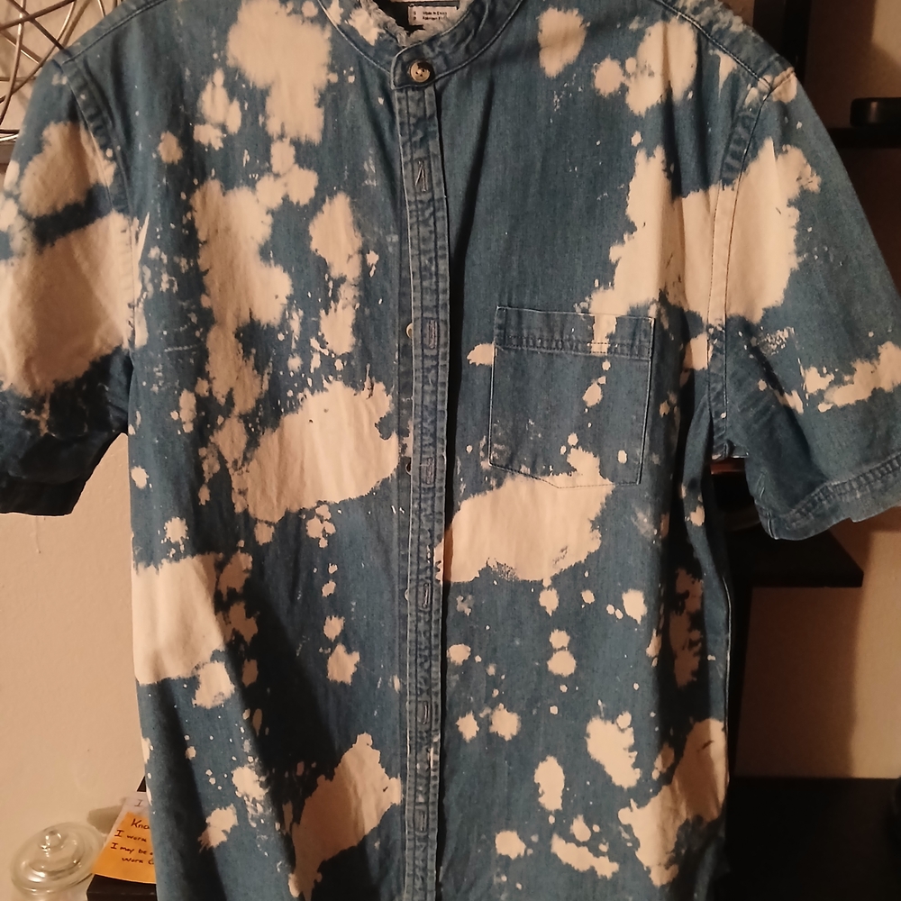 Urban Outfitters Distressed Denim Shirt